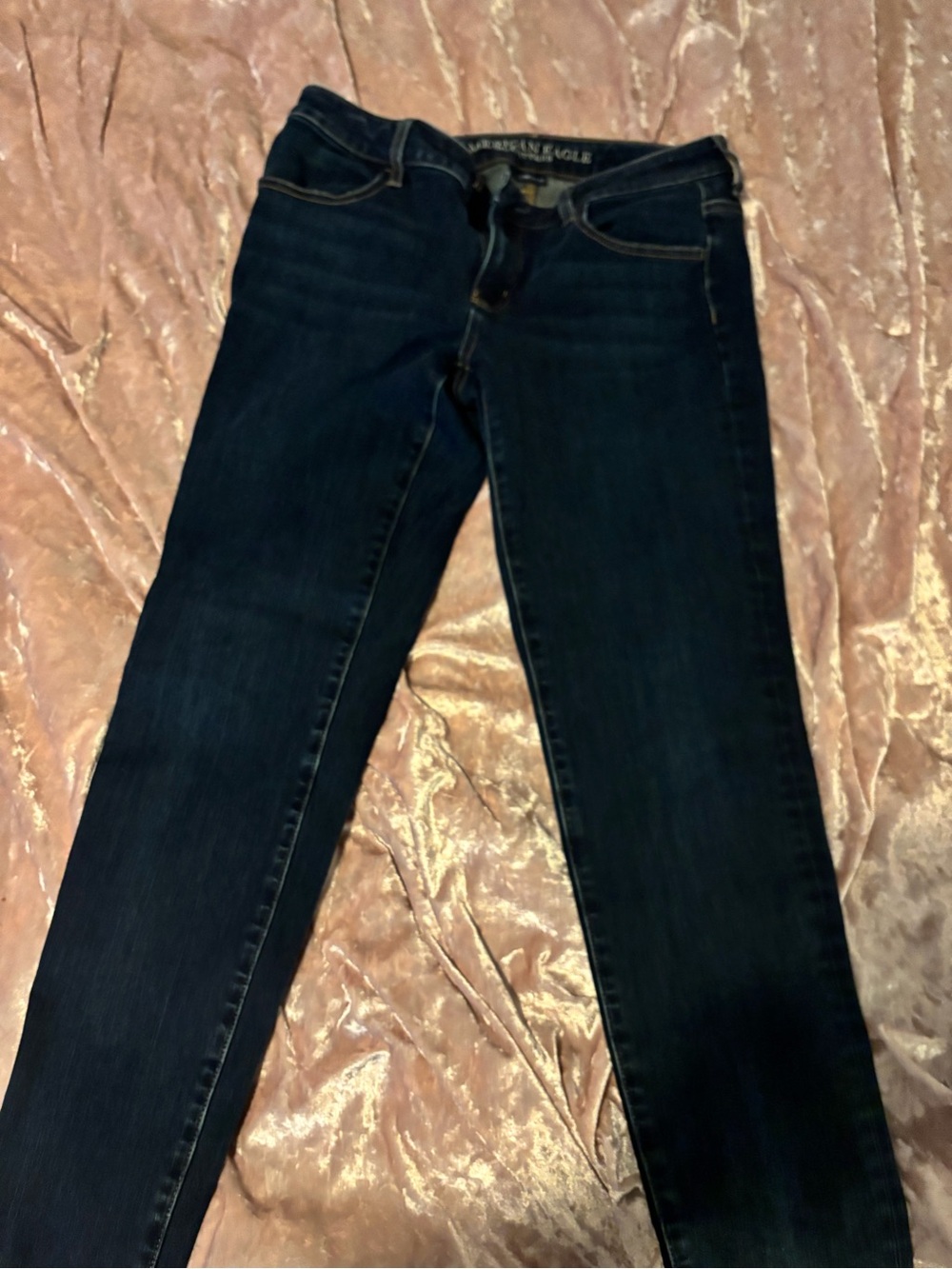 American Eagle Outfitters Dark Indigo Skinny Jeans